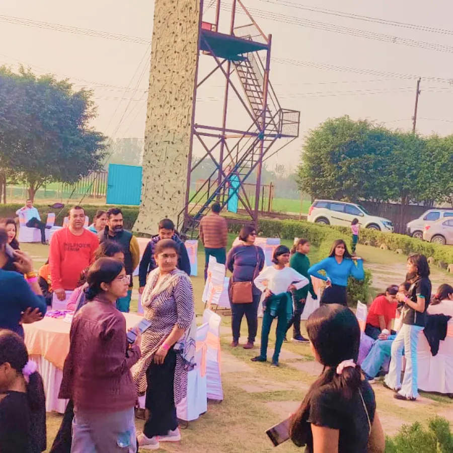 Group fun at Veda Adventure Park Noida