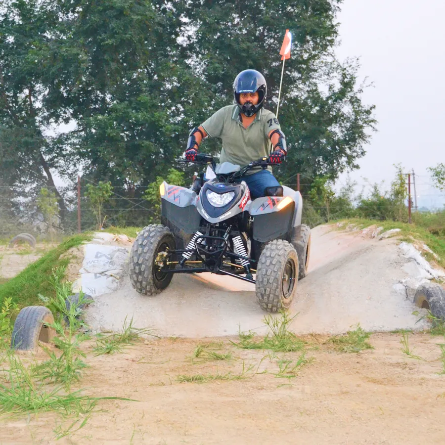 Off road track at Veda Adventures Park Noida