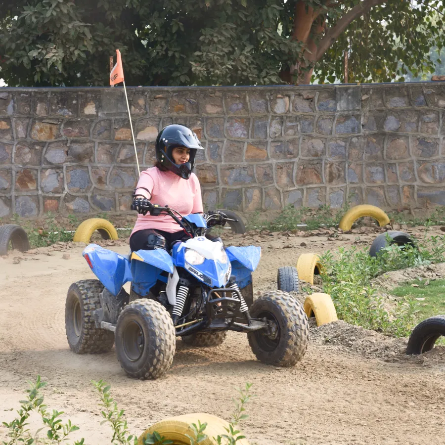 ATV circuit ride at Veda Adventure Park