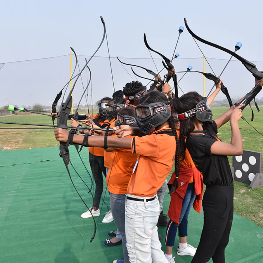 Fun activities during day outing at Veda Adventure Park Noida